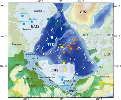 Dynamics of Manganese and Cerium Enrichments in Arctic Ocean Sediments: A Case Study From the Alpha Ridge